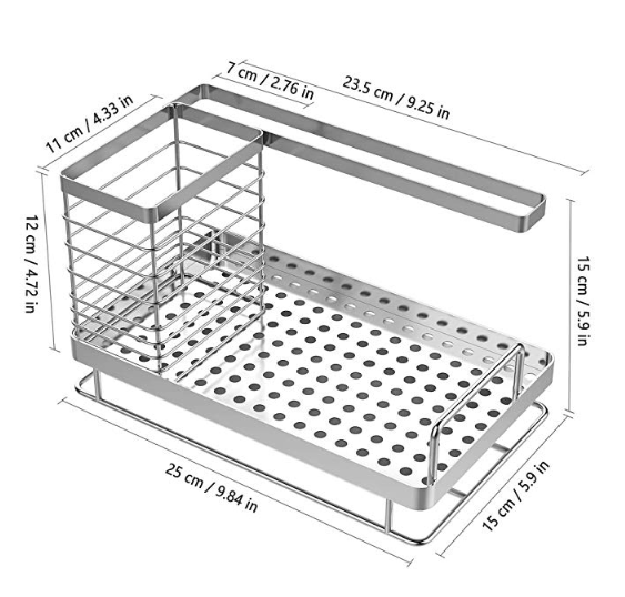 Soap Brush Organizer